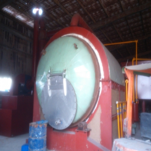 Lò Nhiệt Phân Cao Su Thành Dầu Đốt