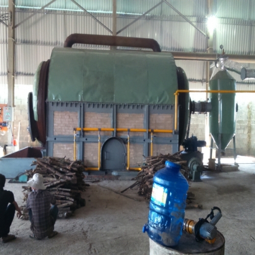 Lò Nhiệt Phân Cao Su ở Đức Hòa Long An